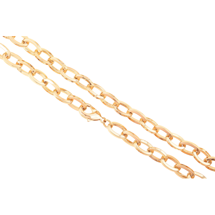 Ланцюжок Xuping Позолота 18K «Плетіння Якірне» довжина 51см х 9мм фото №1