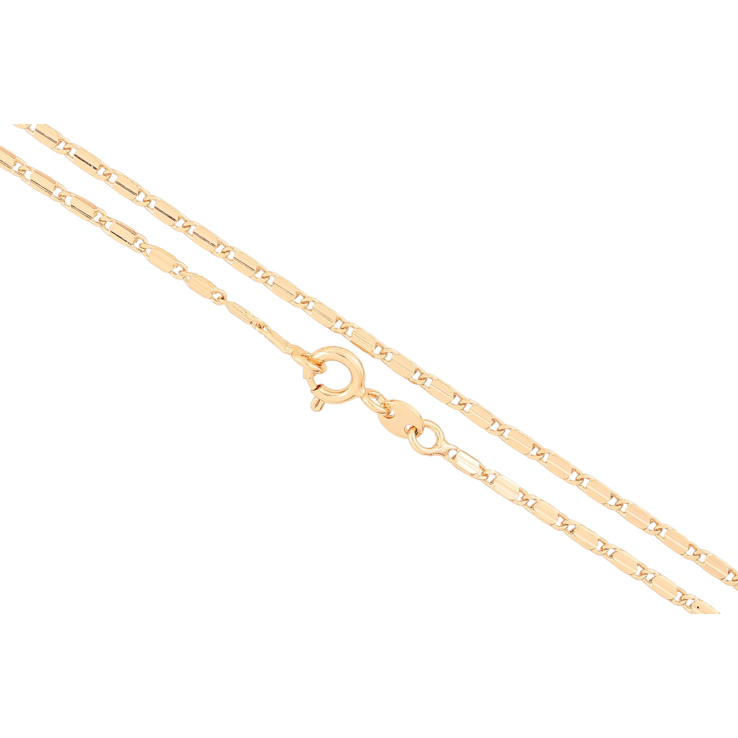 Цепочка Xuping Позолота 18K Плетение Морская цепь длинна 45см х 1.5мм фото №22