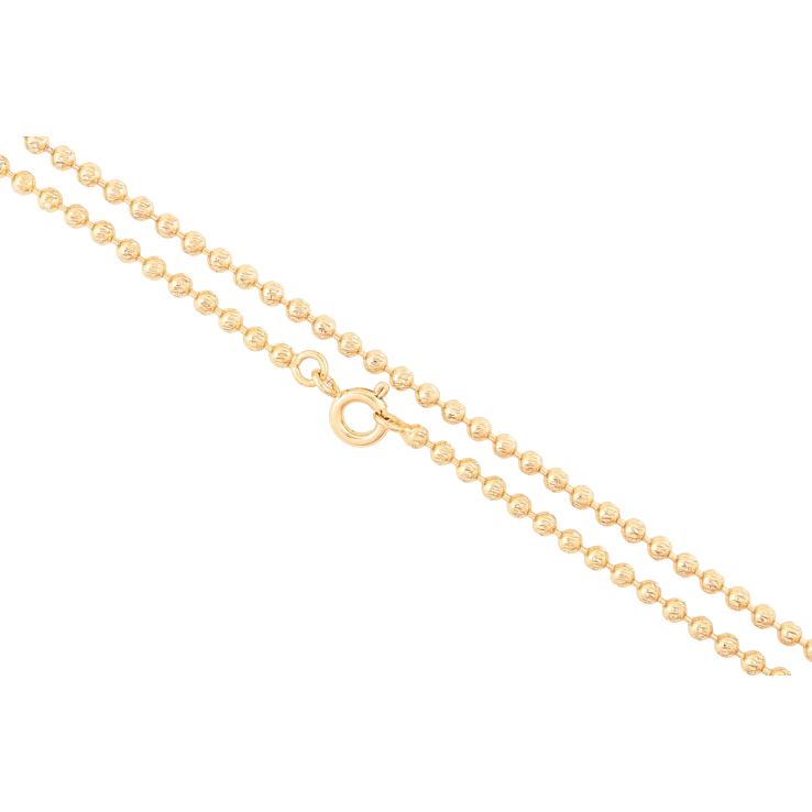 Цепочка Xuping Позолота 18K Плетение Перлина длинна 44см х 2мм фото №17