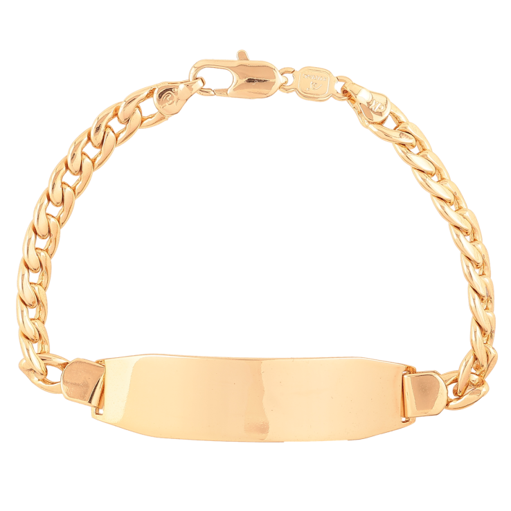 Браслет Xuping Позолота 18K Цепочка Панцирная с вставкой для гравировки размер 19см х 5.5мм фото №20 Браслет Xuping Позолота 18K Цепочка Панцирная с вставкой для гравировки размер 19см х 5.5мм фото №20