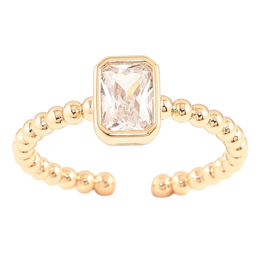 Кольцо Xuping Позолота 18K Фианит фото №1 Кольцо Xuping Позолота 18K Фианит фото №1
