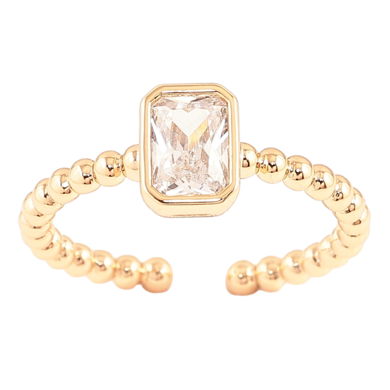 Каблучка Xuping Позолота 18K «Фіаніт» фото №1