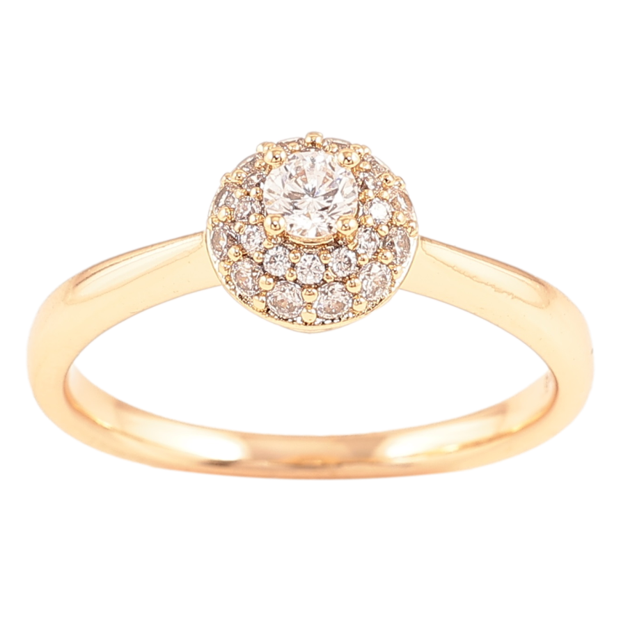 Каблучка Xuping Позолота 18K «Інкрустація цирконієм» фото №1