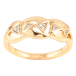 Кольцо Xuping Позолота 18K Резной узор с цирконием фото №1 Кольцо Xuping Позолота 18K Резной узор с цирконием фото №1