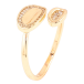 Кольцо Xuping Позолота 18K Овалы с цирконием фото №2 Кольцо Xuping Позолота 18K Овалы с цирконием фото №2