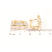 Сережки Xuping Позолота 18K англійський замок «Інкрустація цирконієм» фото №2 Сережки Xuping Позолота 18K англійський замок «Інкрустація цирконієм» фото №2