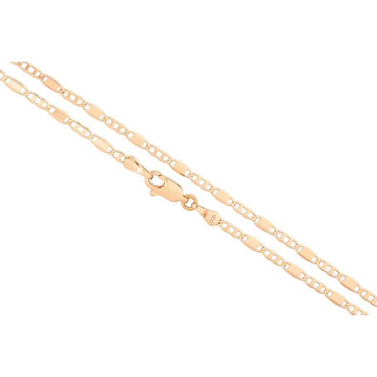 Цепочка Xuping Позолота 18K Плетение Морская цепь длинна 45см х 2.5мм фото №20