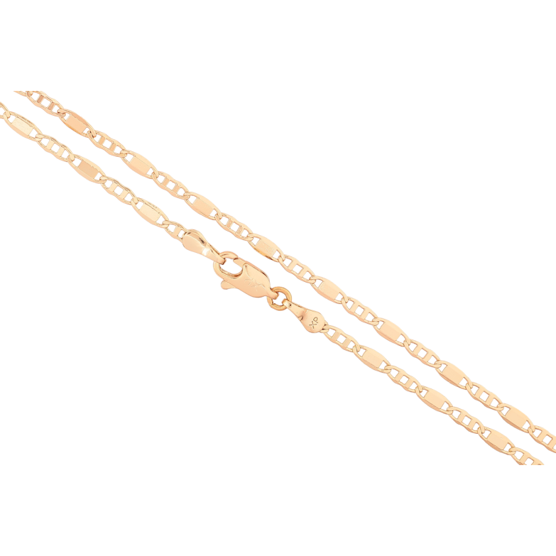 Цепочка Xuping Позолота 18K Плетение Морская цепь длинна 45см х 2.5мм фото №3