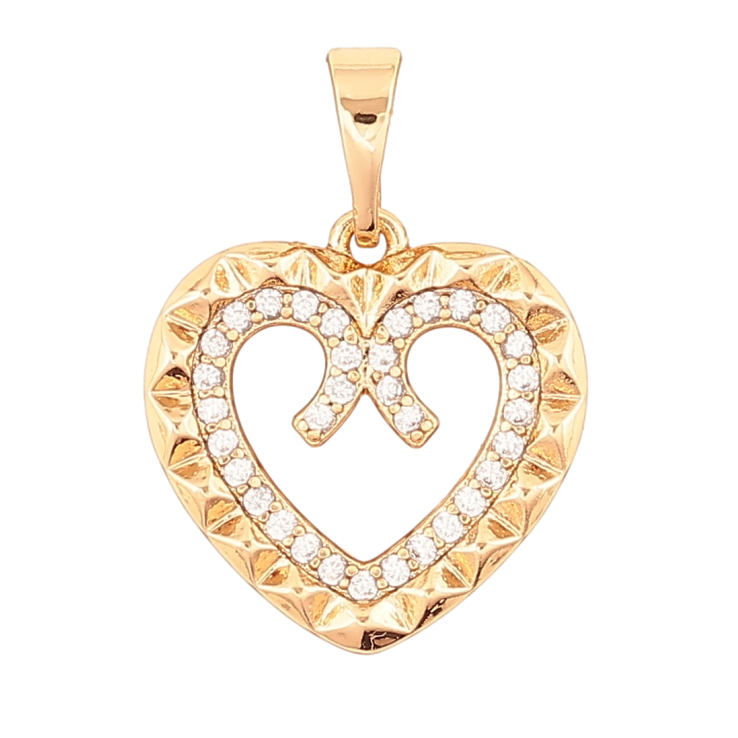 Кулон Xuping Позолота 18K «Сердечко з цирконієм» для ланцюжка до 5мм фото №23 Кулон Xuping Позолота 18K «Сердечко з цирконієм» для ланцюжка до 5мм фото №23