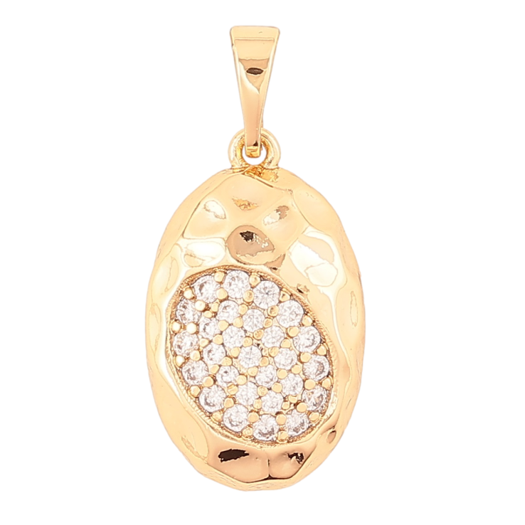 Кулон Xuping Позолота 18K «Овал з інкрустацією цирконієм» для ланцюжка до 5мм фото №22 Кулон Xuping Позолота 18K «Овал з інкрустацією цирконієм» для ланцюжка до 5мм фото №22