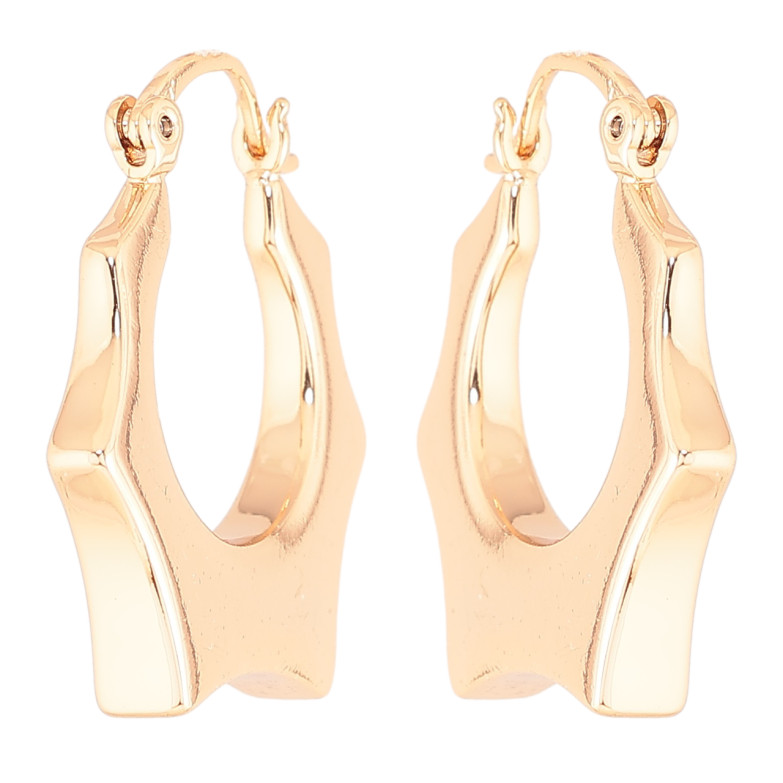 Серьги Xuping Позолота 18K замок-булавка Фигурные фото №1