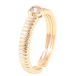 Кольцо Xuping Позолота 18K Кристальное сердечко фото №2