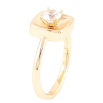 Кольцо Xuping Позолота 18K Квадрат с кристаллом фото №2 Кольцо Xuping Позолота 18K Квадрат с кристаллом фото №2