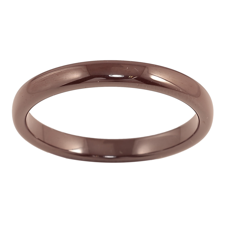 Каблучка Xuping Кераміка Коричнева кераміка, шир. 2.7 мм» фото №1