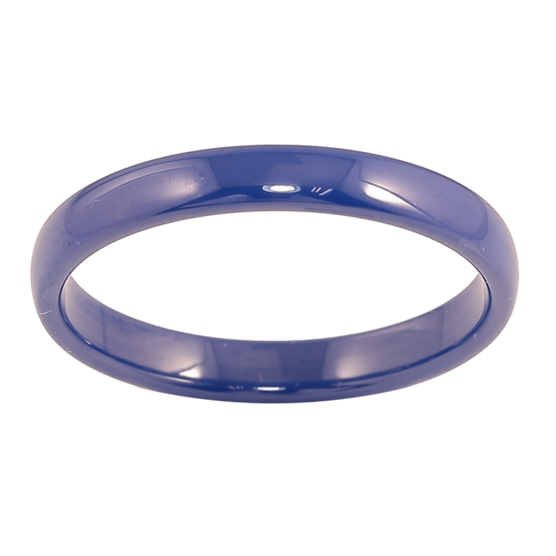 Каблучка Xuping Кераміка Синя кераміка, шир. 2.7мм» фото №1