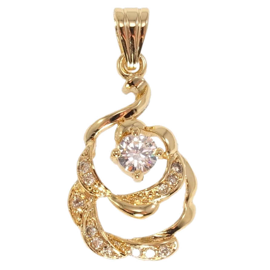 Кулон Fallon Позолота 18K Декоративный цветок фото №1 Кулон Fallon Позолота 18K Декоративный цветок фото №1