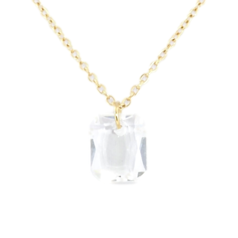 Подвеска на цепочке Xuping ТТМ Stainless Steel цвет 14K Кристалл, 10х12мм длинна 47-52см х 1мм фото №1 Подвеска на цепочке Xuping ТТМ Stainless Steel цвет 14K Кристалл, 10х12мм длинна 47-52см х 1мм фото №1