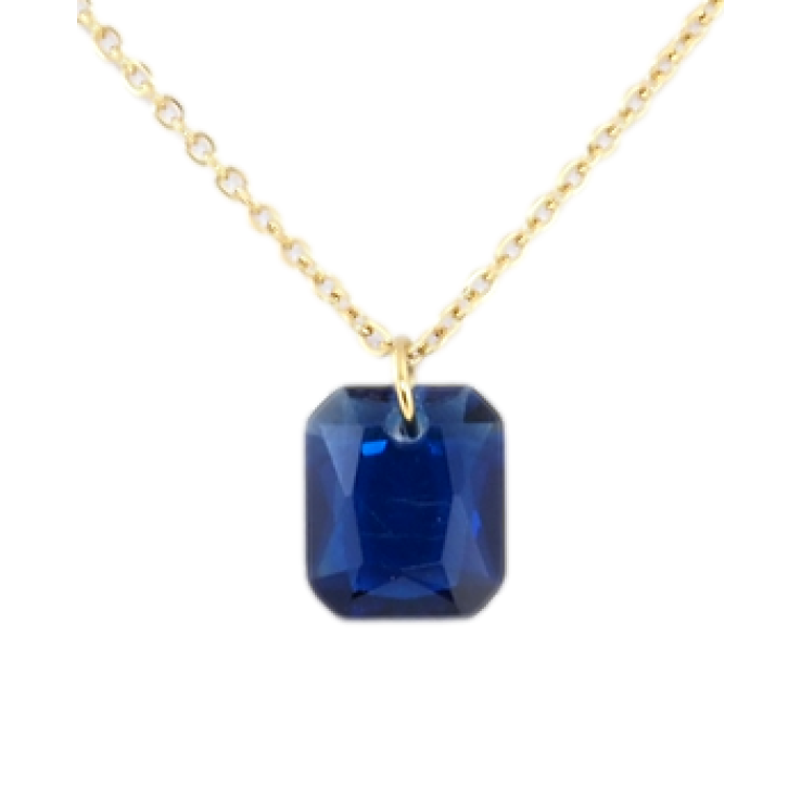 Подвеска на цепочке Xuping ТТМ Stainless Steel цвет 14K Синий кристалл, 10х12мм длинна 47-51см х 1мм фото №23 Подвеска на цепочке Xuping ТТМ Stainless Steel цвет 14K Синий кристалл, 10х12мм длинна 47-51см х 1мм фото №23