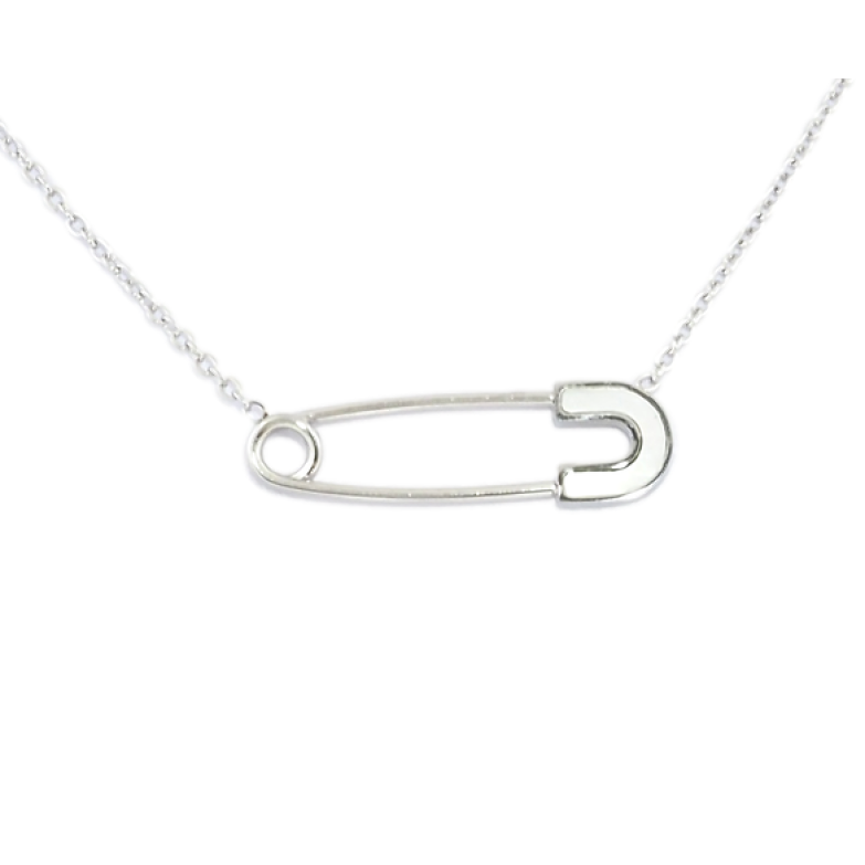 Підвіска на ланцюжку Xuping ТТМ Stainless Steel колір Родій Шпилька довжина 49-54см х 1мм фото №1