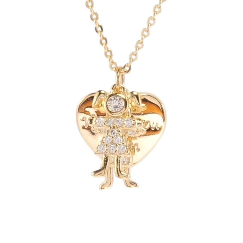 Кулон на цепочке Xuping Позолота 18K Три подвески Мы любим тебя Мама длина 45см х 1мм фото №1 Кулон на цепочке Xuping Позолота 18K Три подвески Мы любим тебя Мама длина 45см х 1мм фото №1