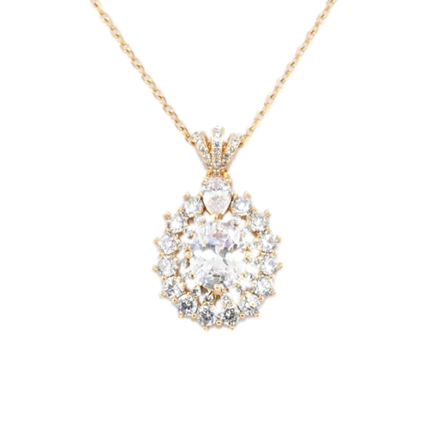 Кулон на цепочке Xuping Позолота 18K Искристость длина 41-47см х 1.5мм фото №1 Кулон на цепочке Xuping Позолота 18K Искристость длина 41-47см х 1.5мм фото №1