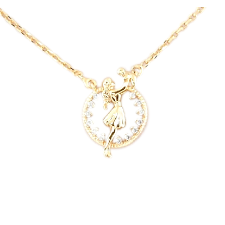 Подвеска на цепочке Xuping Позолота 18K Счастье материнства длина с доп. цепочкой 45-49см х 1мм фото №15