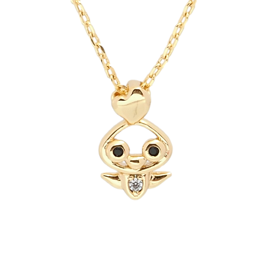 Подвеска на цепочке Xuping Позолота 18K Цыплёнок длина 46-49см х 1мм фото №1 Подвеска на цепочке Xuping Позолота 18K Цыплёнок длина 46-49см х 1мм фото №1