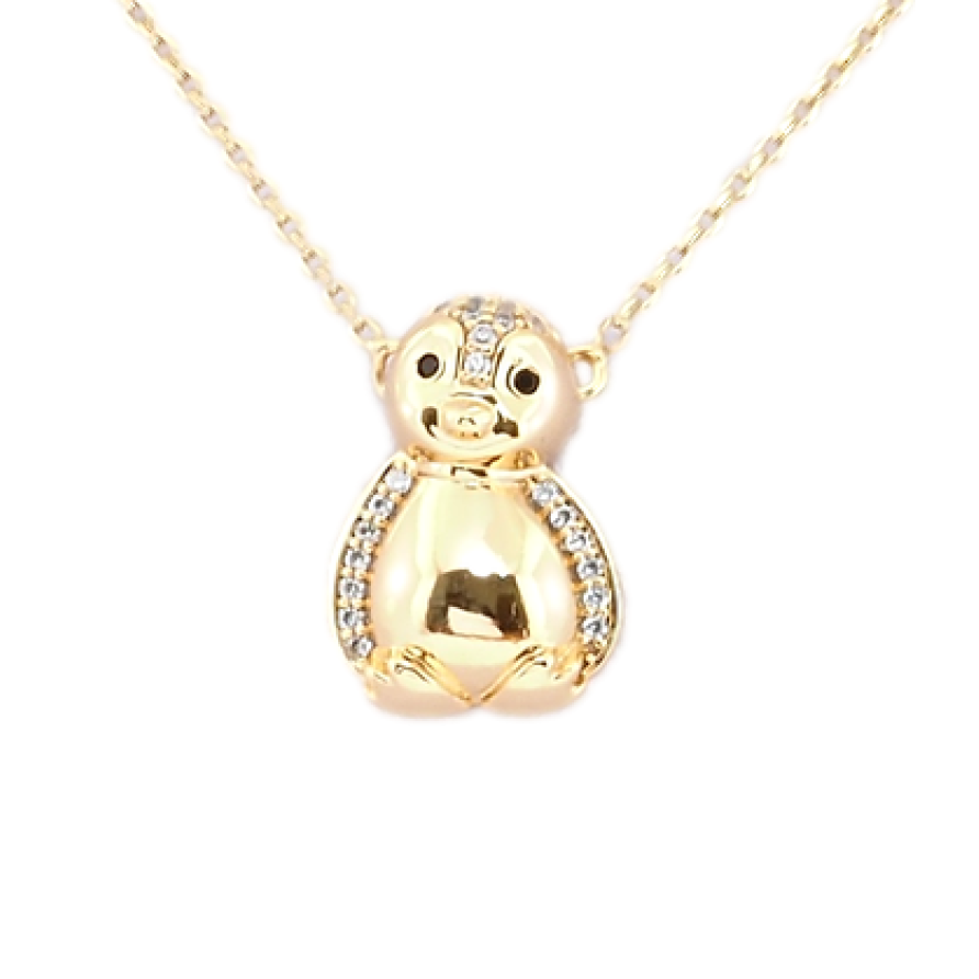 Подвеска на цепочке Xuping Позолота 18K Пингвин длина 45,5-48,5см х 1мм фото №1 Подвеска на цепочке Xuping Позолота 18K Пингвин длина 45,5-48,5см х 1мм фото №1