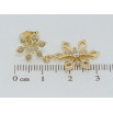 Сережки Xuping QQMM Позолота 14K пусети Підвіски сніжинки фото №2 Сережки Xuping QQMM Позолота 14K пусети Підвіски сніжинки фото №2