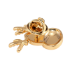 Брошка Xuping Позолота 18K Олень Рудольф фото №3