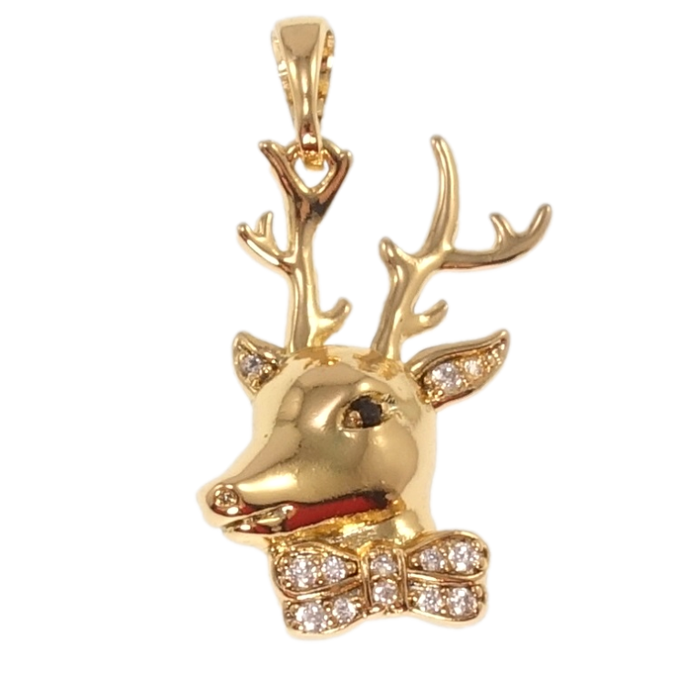 Кулон Xuping Позолота 18K Рудольф для ланцюжка до 5мм фото №9