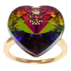 Кольцо Xuping цвет Позолота 18K с кр-ми Swarovski "Кристальное сердце Vitrail Medium" фото №2 Кольцо Xuping цвет Позолота 18K с кр-ми Swarovski "Кристальное сердце Vitrail Medium" фото №2