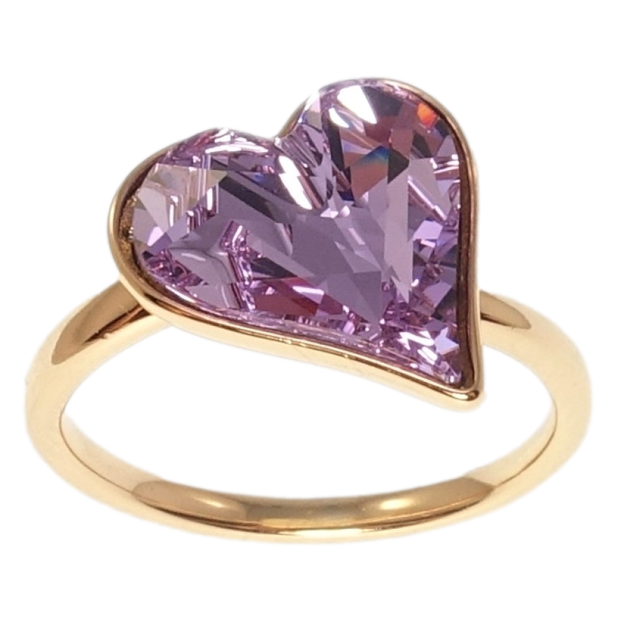Кольцо Xuping цвет 18K с кр-ми Swarovski Кристальное сердце Tanzanite фото №1 Кольцо Xuping цвет 18K с кр-ми Swarovski Кристальное сердце Tanzanite фото №1