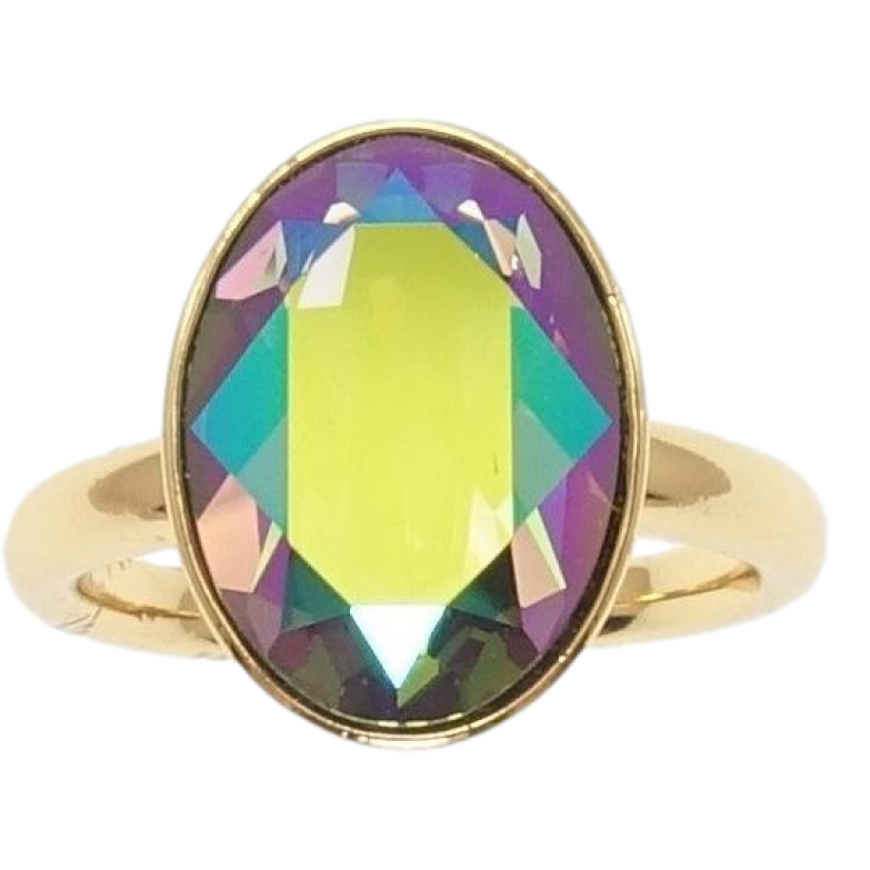 Каблучка Xuping колір 18K з кр-ми Swarovski Кристал Paradise Shine фото №1 Каблучка Xuping колір 18K з кр-ми Swarovski Кристал Paradise Shine фото №1