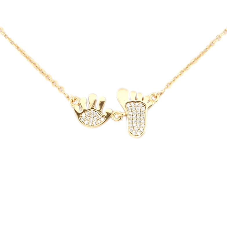 Підвіска на ланцюжку Xuping Позолота 18K Долонька з ніжкою довжина з доп. ланцюжком 45-48см х 1мм фото №1 Підвіска на ланцюжку Xuping Позолота 18K Долонька з ніжкою довжина з доп. ланцюжком 45-48см х 1мм фото №1