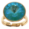 Кольцо Xuping цвет Позолота 18K с кр-ми Swarovski "Кристалл Laguna Delite" ø 16мм фото №2 Кольцо Xuping цвет Позолота 18K с кр-ми Swarovski "Кристалл Laguna Delite" ø 16мм фото №2