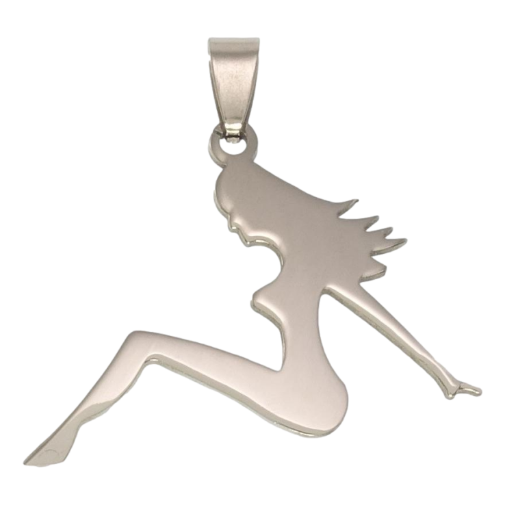 Кулон Нержавіюча сталь Дівчина фото №14