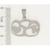 Кулон Нержавейка Сердечки фото №2