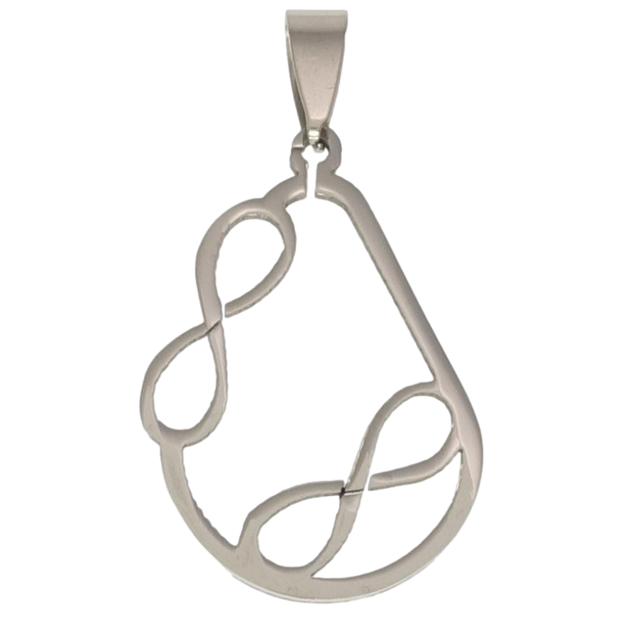 Кулон Нержавіюча сталь Нескінченність фото №1