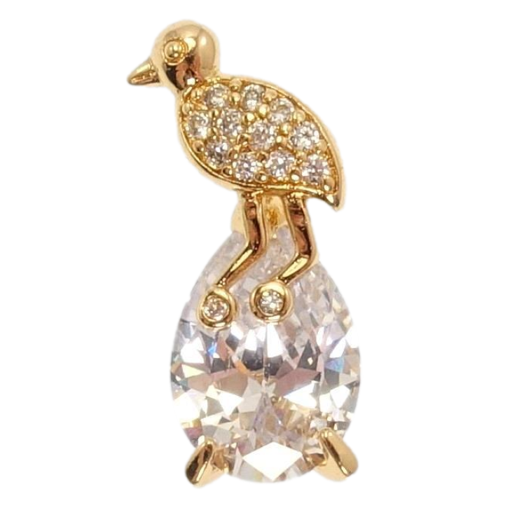 Кулон Xuping Позолота 18 К Птенец на Кристалле фото №22