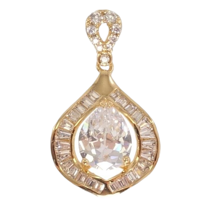 Кулон Xuping Позолота 18K Кристальна досконалість фото №25 Кулон Xuping Позолота 18K Кристальна досконалість фото №25