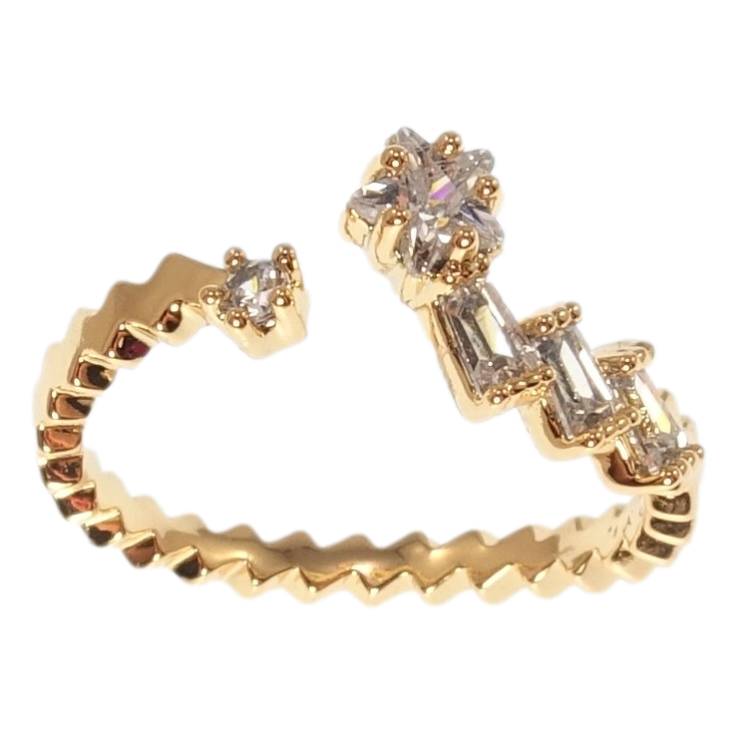 Кольцо Xuping Позолота 18K Кристальная звезда фото №23 Кольцо Xuping Позолота 18K Кристальная звезда фото №23