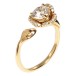 Кольцо Xuping Позолота 18K Цветок с кристаллом фото №2 Кольцо Xuping Позолота 18K Цветок с кристаллом фото №2