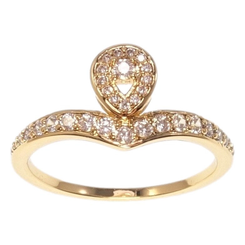 Каблучка Xuping Позолота 18K Грація фото №1