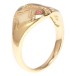 Кольцо Xuping Позолота 18K Узор с цветной эмалью фото №2 Кольцо Xuping Позолота 18K Узор с цветной эмалью фото №2