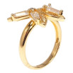 Кольцо Xuping Позолота 18K Бабочка фото №2 Кольцо Xuping Позолота 18K Бабочка фото №2