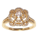 Кольцо Xuping Позолота 18K Четырехъярусный Каст Инкрустация Мелкий Цирконий фото №1 Кольцо Xuping Позолота 18K Четырехъярусный Каст Инкрустация Мелкий Цирконий фото №1