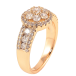 Кольцо Xuping Позолота 18K Инкрустация цирконием фото №2 Кольцо Xuping Позолота 18K Инкрустация цирконием фото №2