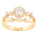 Кольцо Xuping Позолота 18K Узор с цирконием фото №1 Кольцо Xuping Позолота 18K Узор с цирконием фото №1
