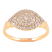Кольцо Xuping Позолота 18K Инкрустация цирконием фото №1 Кольцо Xuping Позолота 18K Инкрустация цирконием фото №1